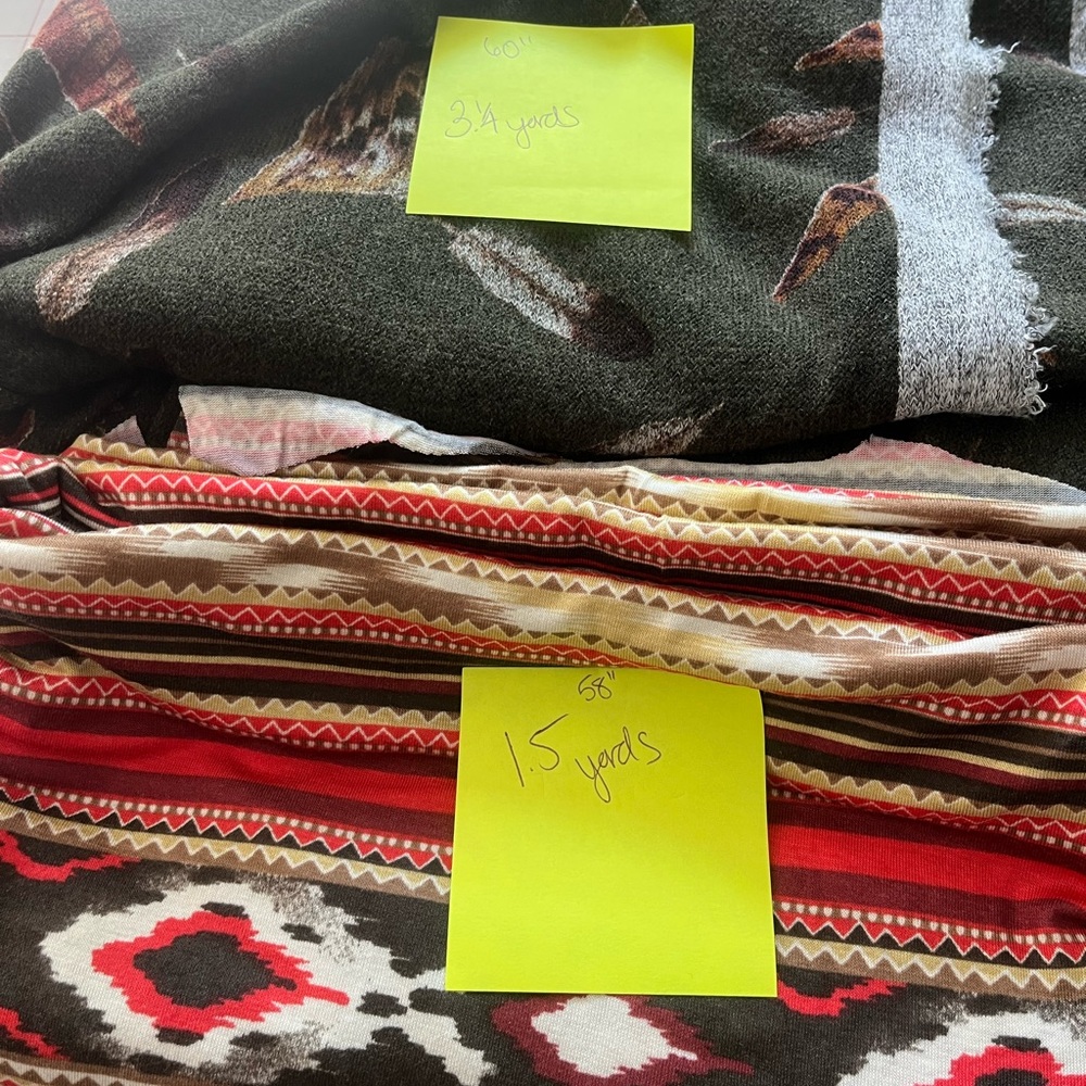 Assorted Patterned Fabrics - Picture 3 of 6